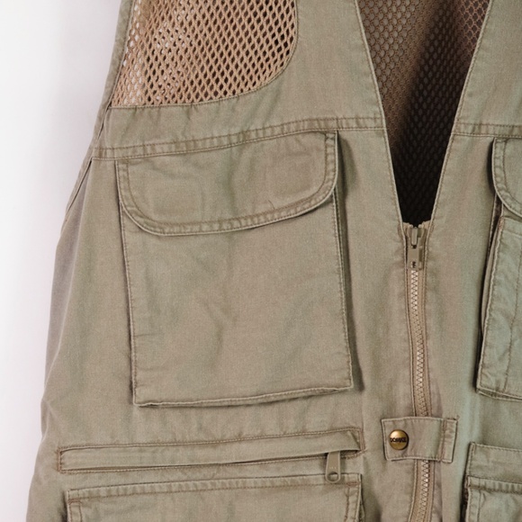 Domke PhoTOGS Large Men's Vest -  Photography Gear - Size L, Khaki - Picture 7 of 14